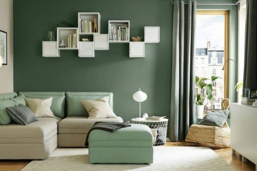 Интересни идеи за всекидневна в зелено – уют, комфорт и стил