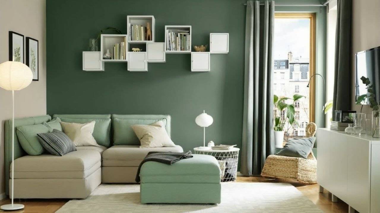Интересни идеи за всекидневна в зелено – уют, комфорт и стил