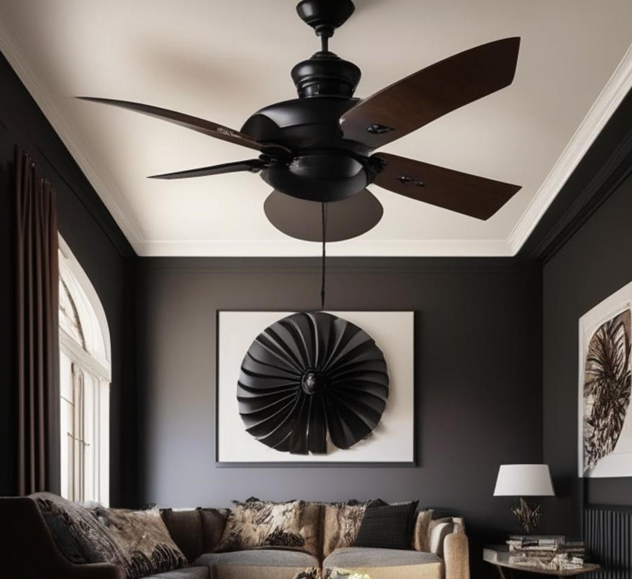 Вентилатор за таван – избор на цвят